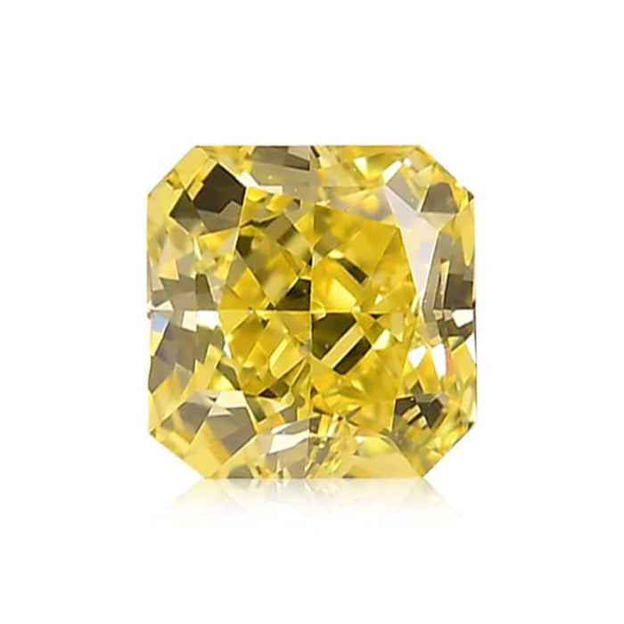 0.51 Yellow VS1 Fancy Color Radiant Diamond