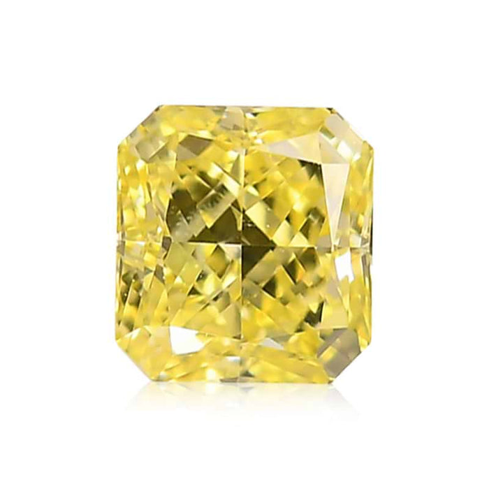 0.50 Yellow VS1 Fancy Color Radiant Diamond