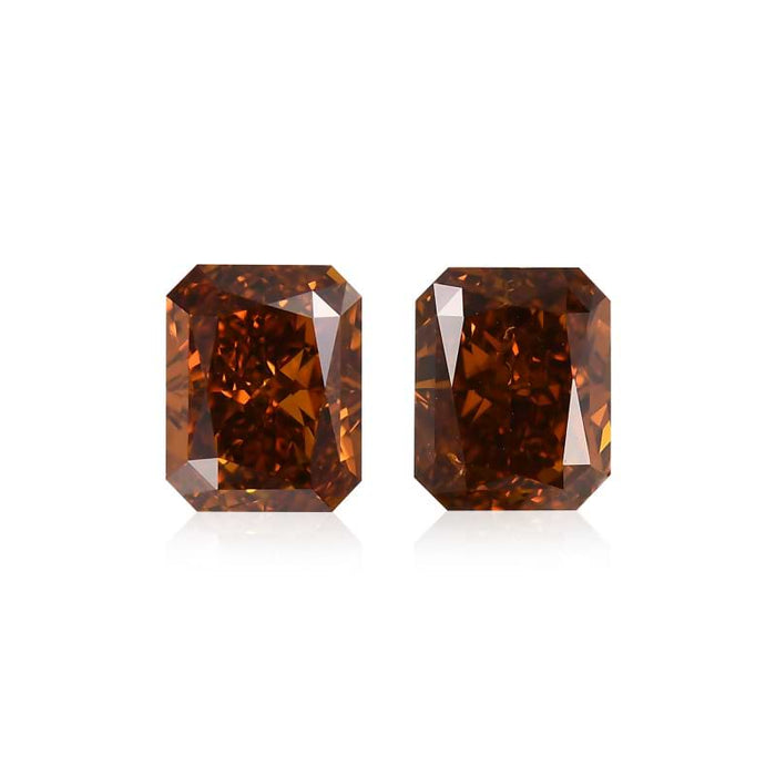 2.02 Orange SI2 Fancy Color Radiant Diamond