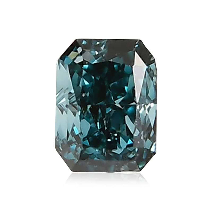 0.16 Green SI2 Fancy Color Radiant Diamond