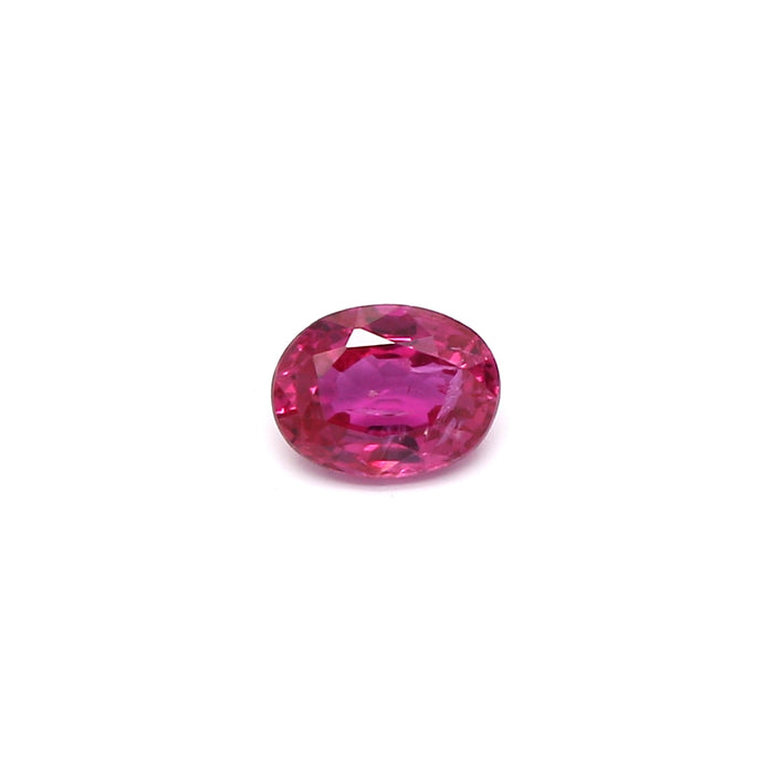 0.2 EC2 Oval Pinkish Red Ruby