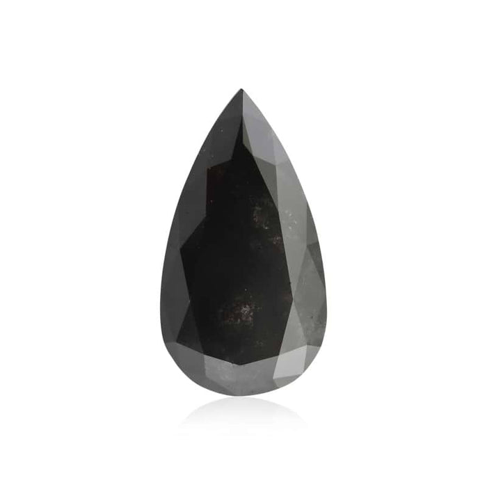 4.89 Black Fancy Color Pear Diamond