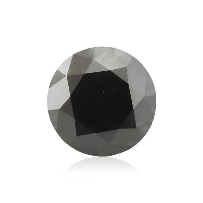1.68 Black Fancy Color Round Diamond