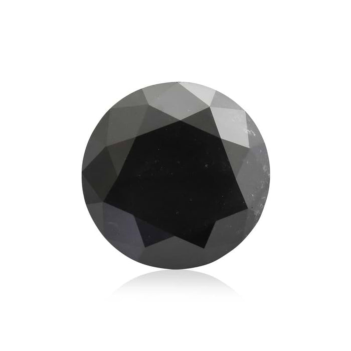 4.43 Black Fancy Color Round Diamond