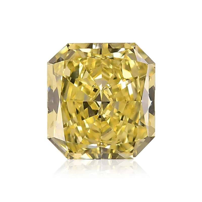 1.04 Yellow VVS1 Fancy Color Radiant Diamond