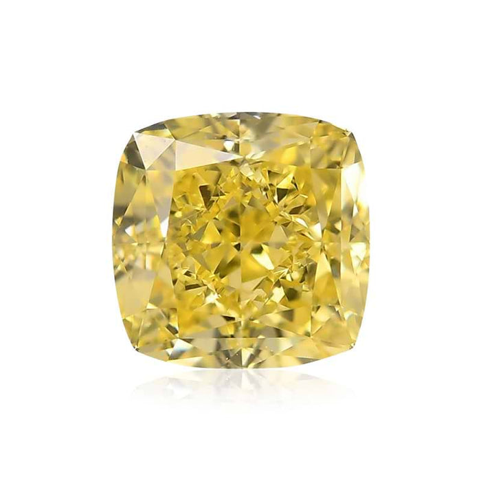1.13 Yellow IF Fancy Color Cushion Diamond