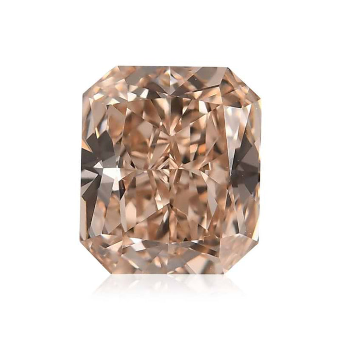 1.24 Champagne IF Fancy Color Radiant Diamond