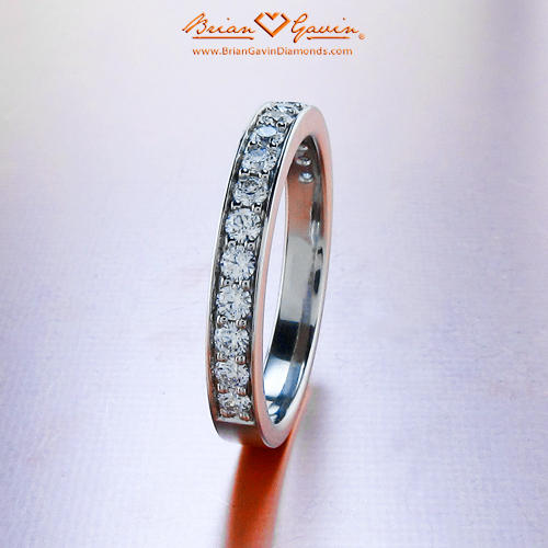 18K White Gold