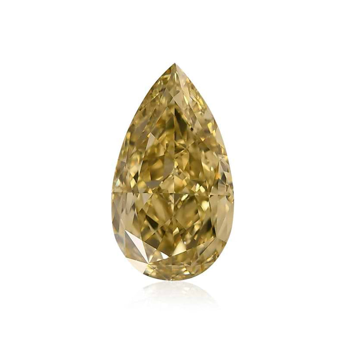 1.03 Yellow IF Fancy Color Pear Diamond