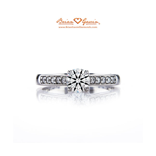 18K White Gold