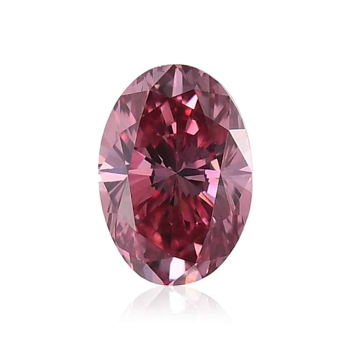 0.44 Pink VS2 Fancy Color Oval Diamond