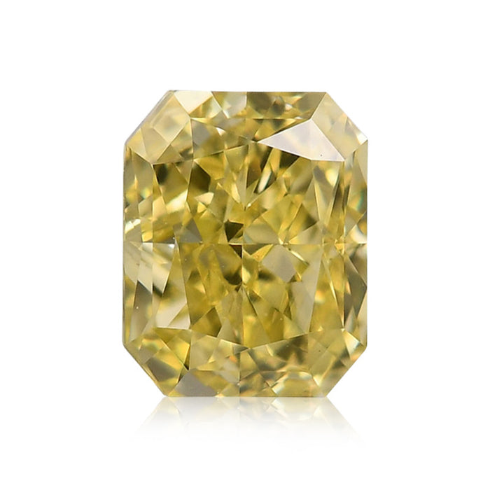 0.60 Yellow VS1 Fancy Color Radiant Diamond