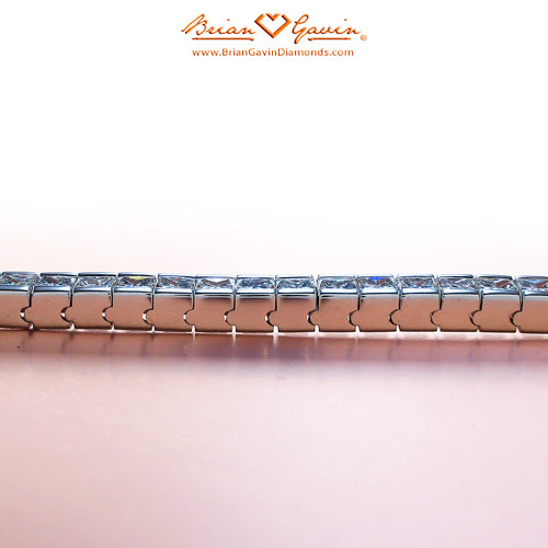 Tennis Queen 18K White Gold