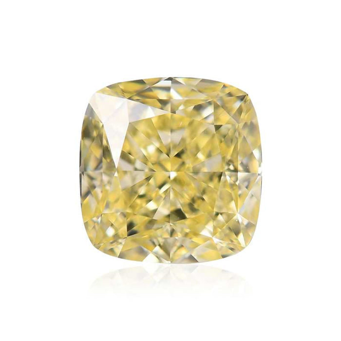 1.21 Yellow VVS2 Fancy Color Cushion Diamond