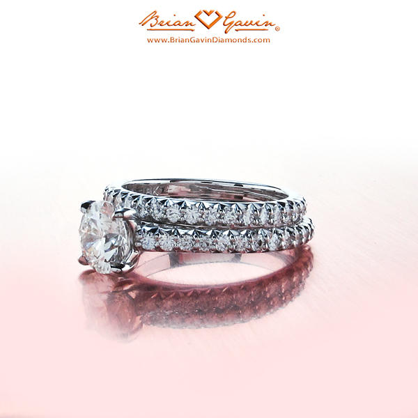 18K White Gold