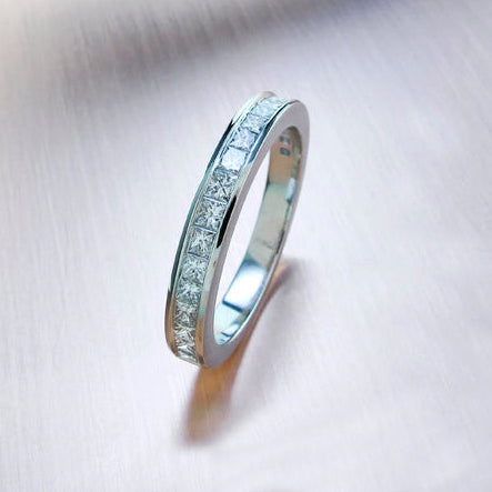 18K White Gold