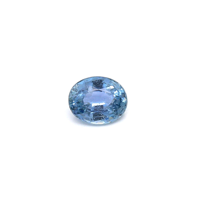 0.97 VI1 Oval Greenish Blue Sapphire