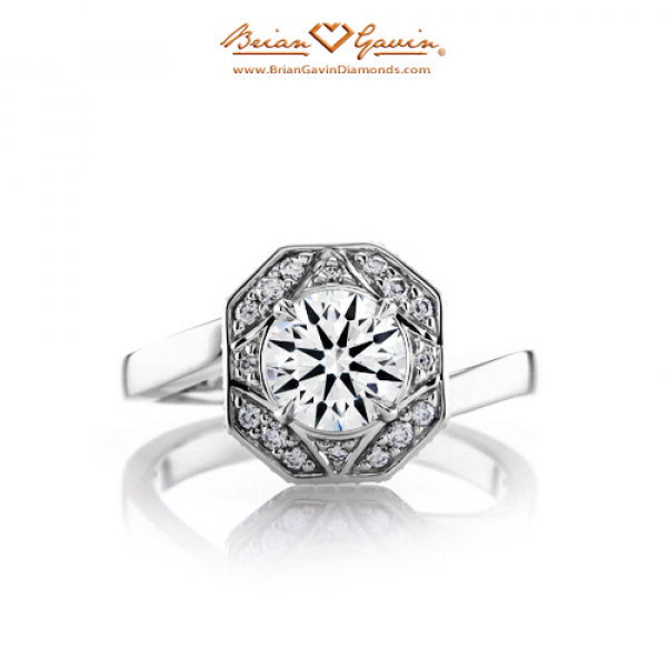 18K White Gold