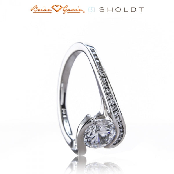14K White Gold
