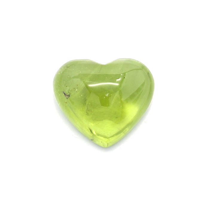 5.63 VI2 Heart-shaped Yellowish Green Peridot