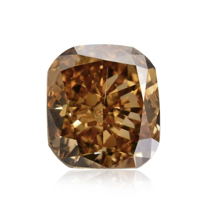1.26 Champagne SI2 Fancy Color Cushion Diamond