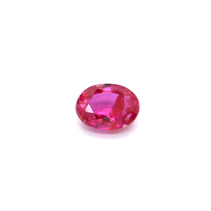 0.19 VI1 Oval Pinkish Red Ruby