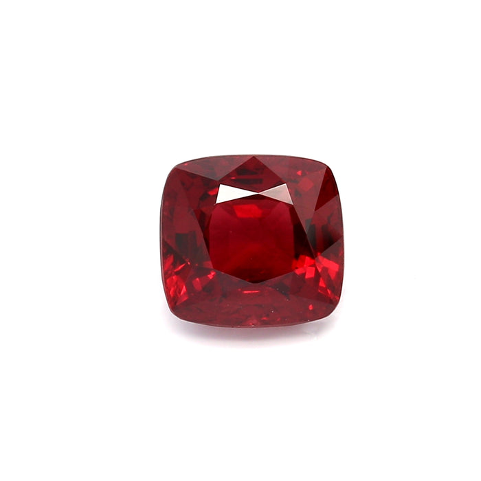 3.18 VI1 Cushion Orangy Red Spinel