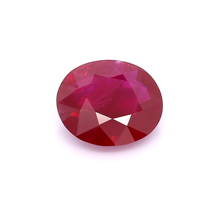 1.43 VI2 Oval Pinkish Red Ruby