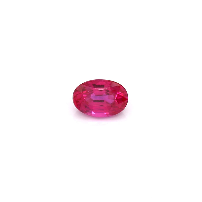 0.7 EC2 Oval Pinkish Red Ruby