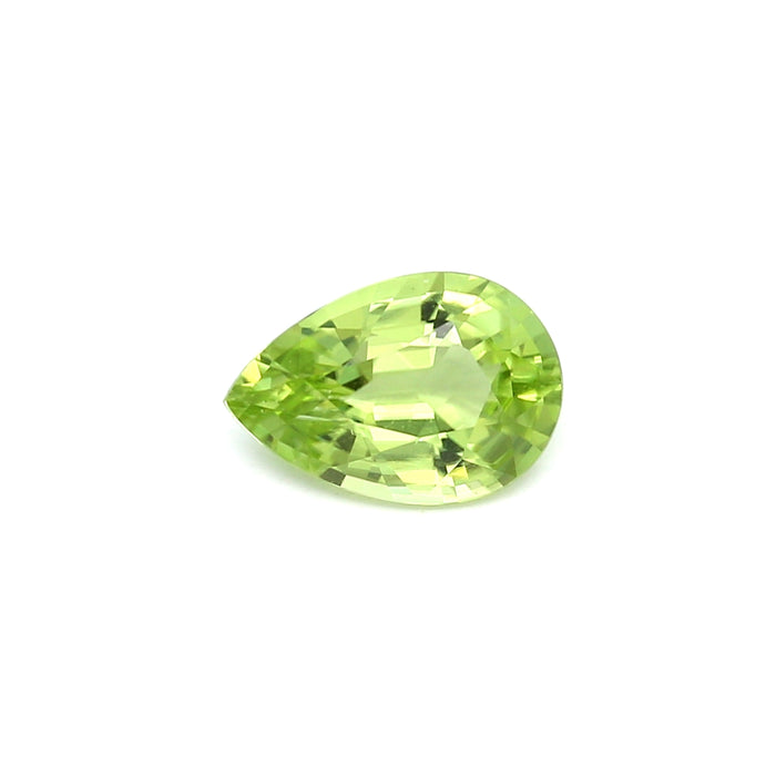 1.62 VI1 Pear-shaped Yellowish Green Peridot