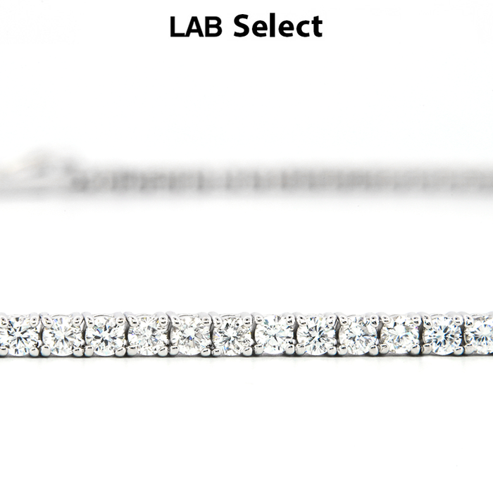 4MM Iced Out Diamond Tennis Chain Necklace – The Hype Shift