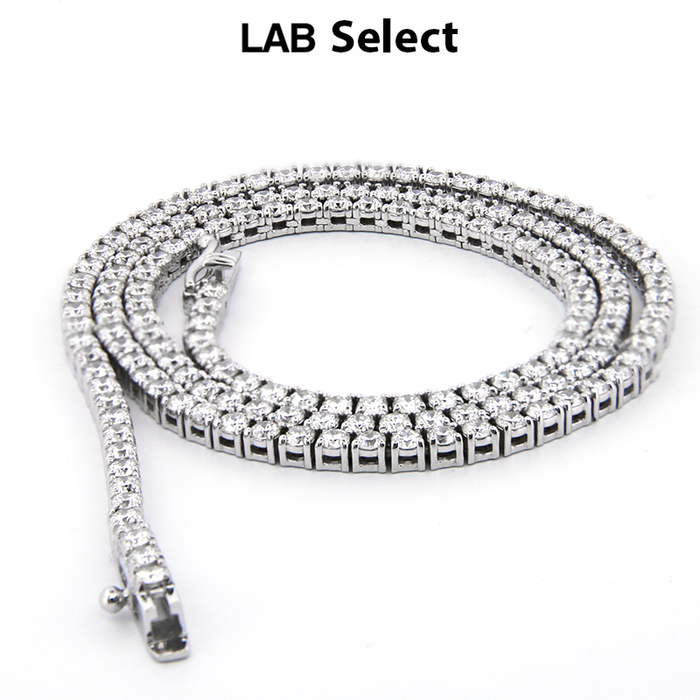 The Timeless Beauty of the Lab Grown Diamond Tennis Necklace
