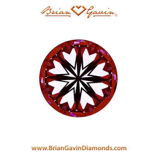 1.028 I VVS2 Brian Gavin Hearts & Arrows Round