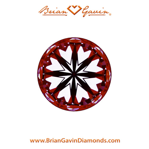1.057 I VVS2 Brian Gavin Hearts & Arrows Round