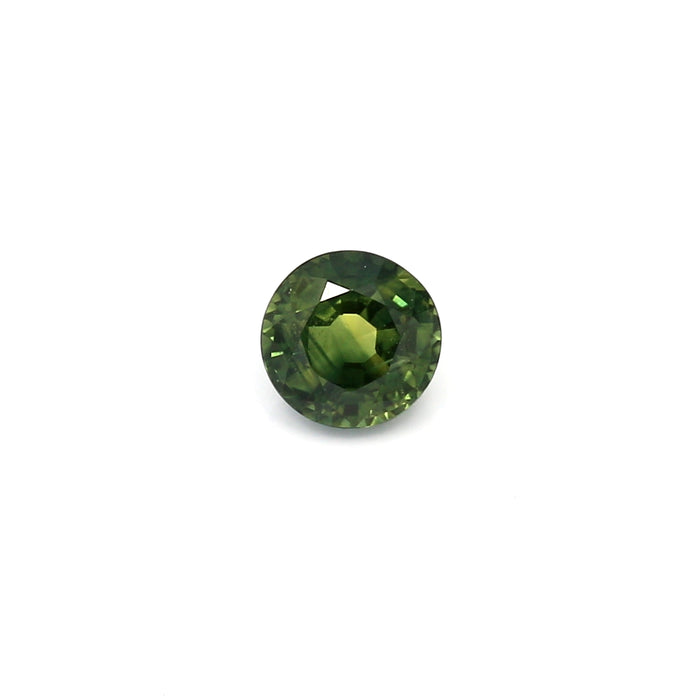 0.87 VI1 Round Bluish green Fancy sapphire