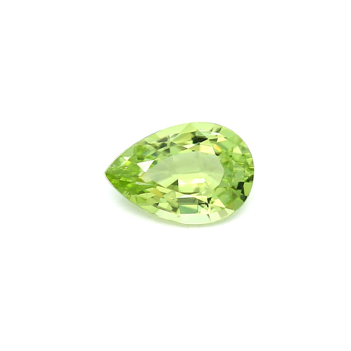 1.53 EC2 Pear-shaped Yellowish Green Peridot
