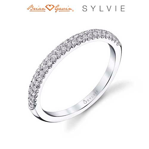 Arielle Diamond Stackable Band