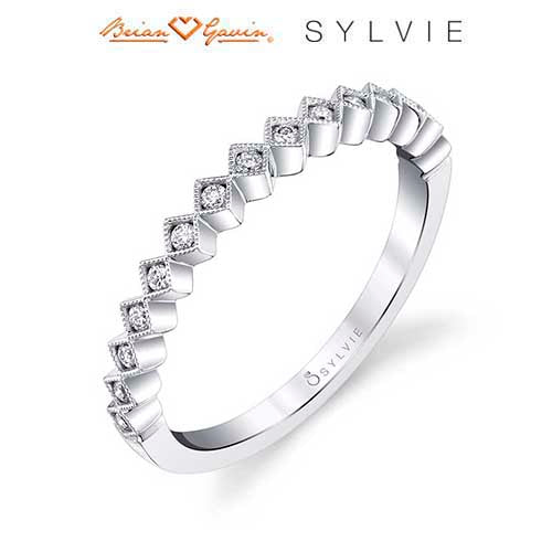 18K White Gold