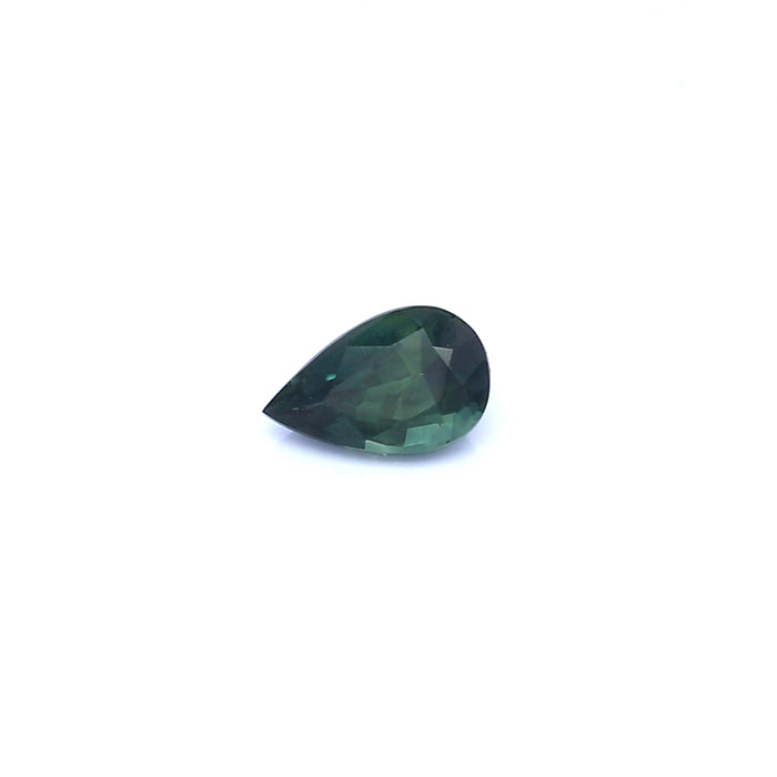0.66 VI1 Pear-shaped Greenish Blue Sapphire