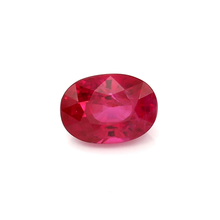 1.1 VI1 Oval Pinkish Red Ruby