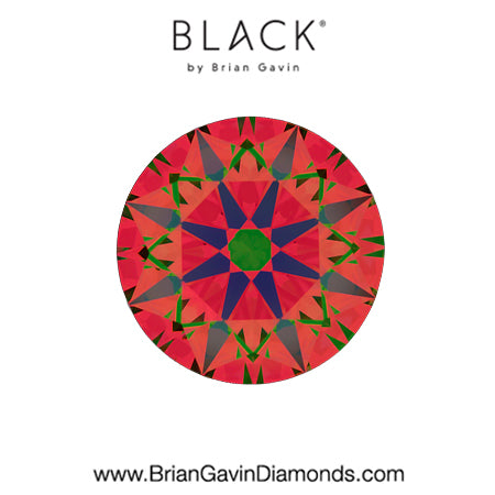 1.630 G VS2 Brian Gavin Hearts & Arrows Round