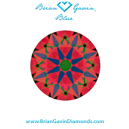 1.180 I SI1 Brian Gavin Hearts & Arrows Round