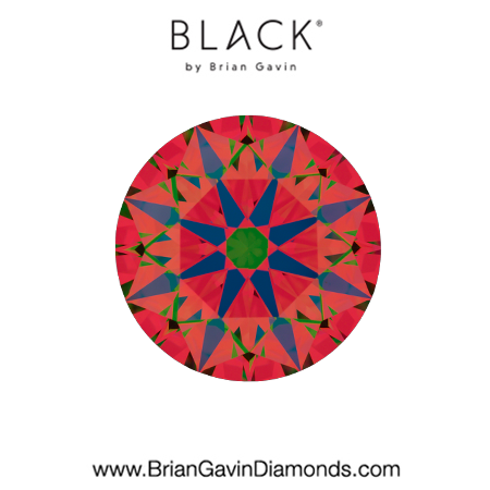 3.572 I VS1 Brian Gavin Hearts & Arrows Round