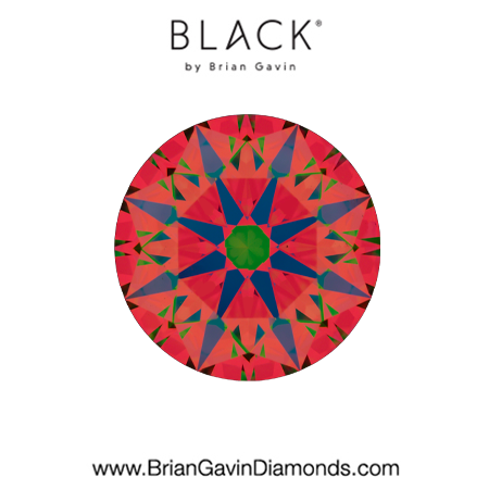 3.133 J VS1 Brian Gavin Hearts & Arrows Round