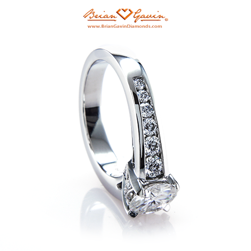 18K White Gold