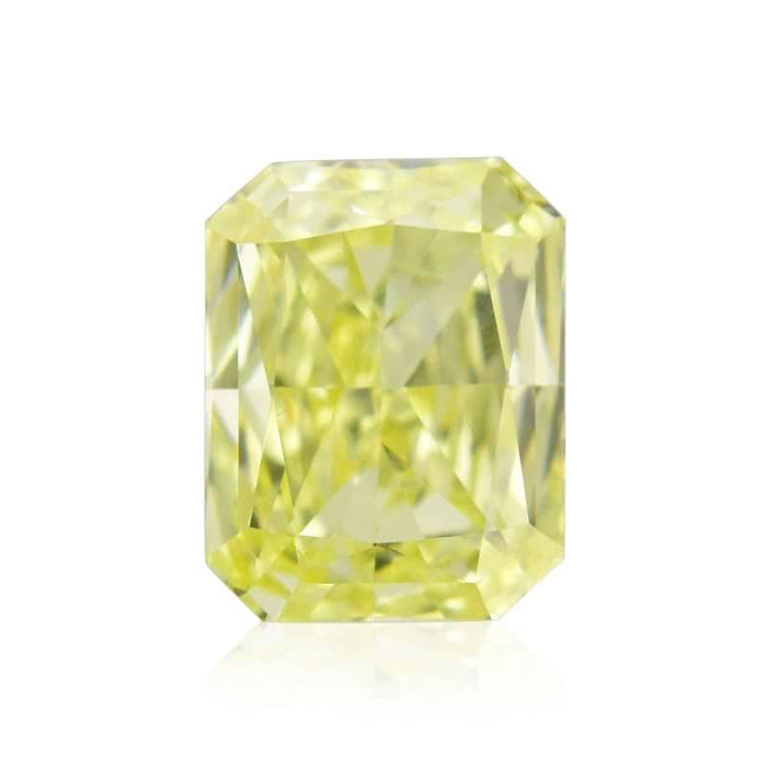 0.40 Yellow VVS2 Fancy Color Radiant Diamond