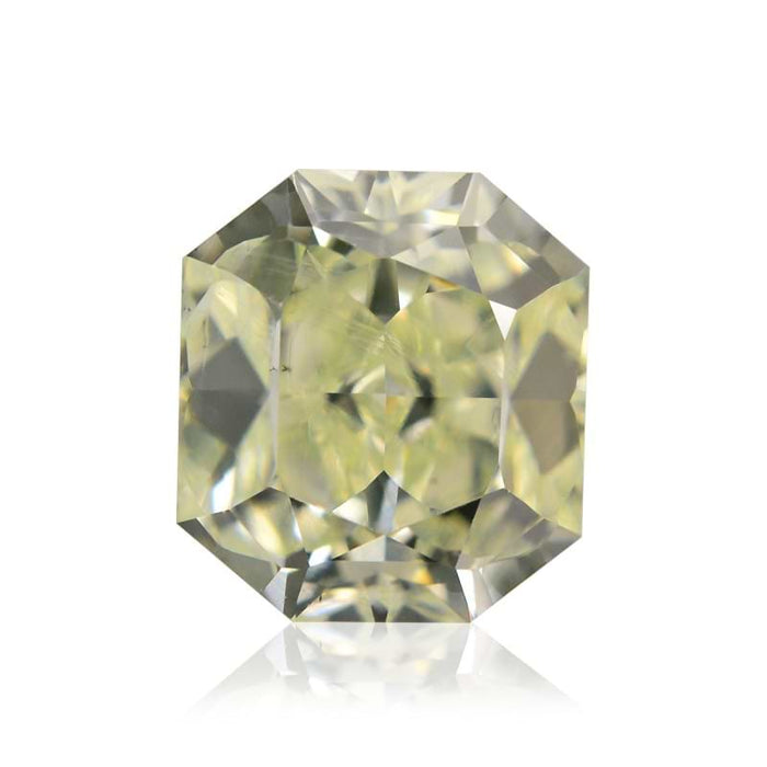 0.53 Yellow SI1 Fancy Color Radiant Diamond
