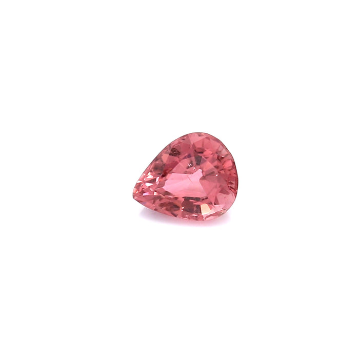 0.75 VI1 Pear-shaped Orangy Pink Tourmaline