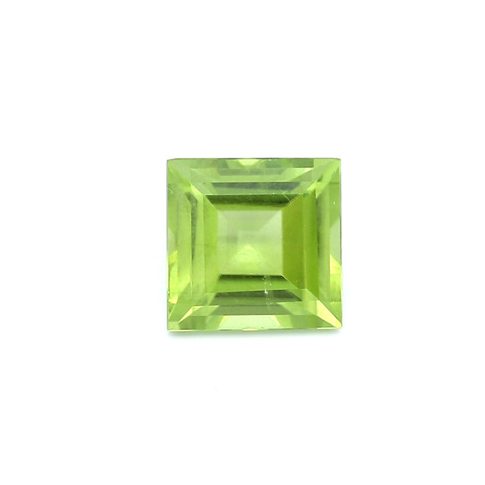 2.55 VI1 Square Yellowish Green Peridot