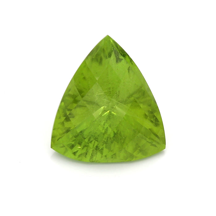 7.36 VI2 Triangular Yellowish Green Peridot